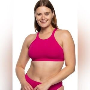 Women's Kaylee Solid Bikini Top Size M NWT